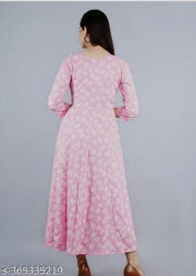 Women Embellished Viscose Rayon Anarkali Kurta