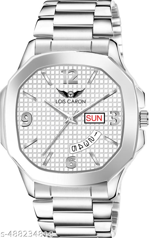 LOIS CARON  LCS 8314 Trending Day & Date Functioning For Boys Analog Watch