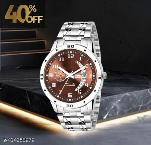 Dial, Day & Date Functioning, Stainless Steel Strap Analog Watch for Men (Dial-Silver)Men's sports watches,Men's chronograph watches,Men's automatic watches,Men's mechanical watches,Men's digital watches,Men's smartwatches,