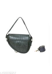 Saddle croco bag