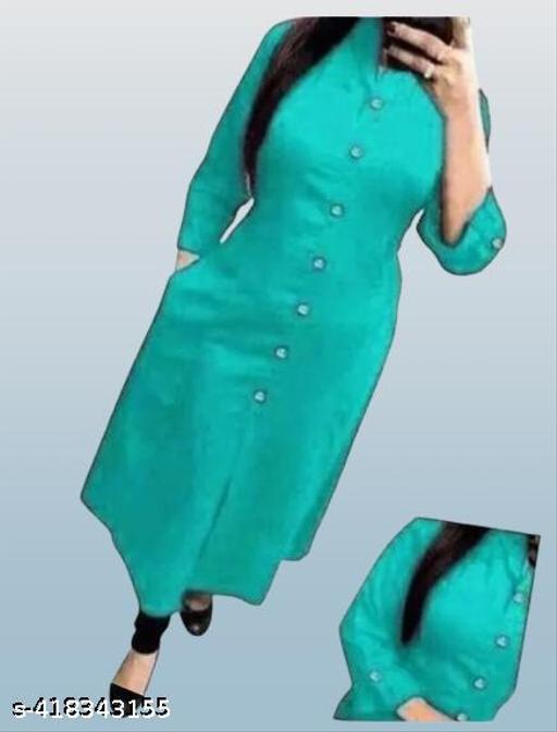 Trendy Pocket Kurti  for Girls