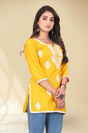 Cotton Aari Kurti Top