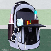 Medium 30L For Unisex school college laptop travel backpack office bag with 2 compartments
