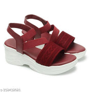 Kajmi Fashion Casual Attractive Desigen wedges Hil Fansy Solid Comfortable Sole For Womens & Girls