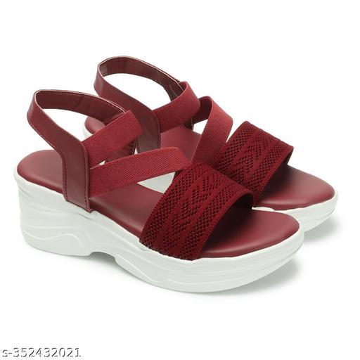 Kajmi Fashion Casual Attractive Desigen wedges Hil Fansy Solid Comfortable Sole For Womens & Girls
