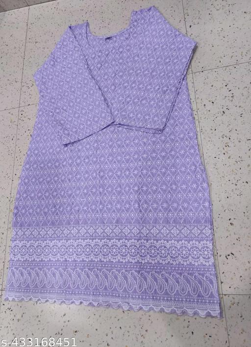 Premium purple kurti