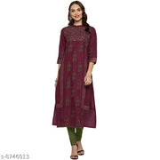 Women's Printed Cotton Kurti
