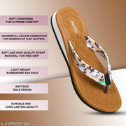 Skytrap Women Brown Nubuck Slippers Flipflop