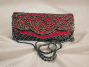 Trendy Women Purse/handbag with sling  (Pattern may vary based on availability)