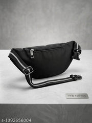 Stylish Waist Bag for Men & Women / Multiple Zipper Pocket Belt Bag / Unisex waist bag