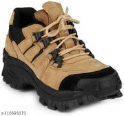 MRJ284 Men's Beige Synthetic Leather Outdoor/walking/yoga Casual shoes