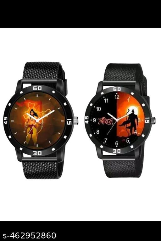 Pack of 2 New Jay Shree Ram Dial Watch