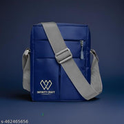 NFINITY CRAFT Unisex Nylon Stylish Sling Messenger Tablet Bag/Crossbody Bag for men with Adjustable Strap for Daily and Travel Use, Durable, Water-Resistant, Travel-Friendly for Travel/Office/Business