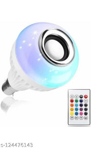 menaso New Quality Multi Color Changing RBG Led Music Light Bulb Bluetooth