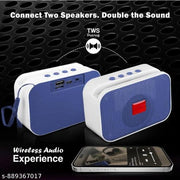 Mobile Bluetooth Speaker with Durable Plastic Housing M412SP