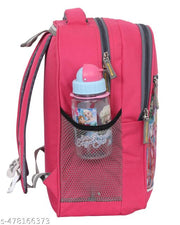 Good Quality Waterproof School bag Barbie And lunch bag Class (Nursery to 1st std)