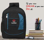 Gladius 50L stylish triple partition backpack for 4th-10th class