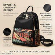 New Iconic Design Women's/Girls Backpack - College School Travel & Outdoor Activities