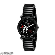 High New Latest Spring Blet Black Dail Women  Watches