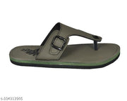 MAAN latest design leather look mens slippers