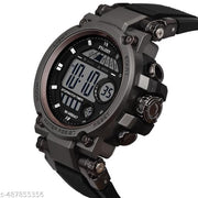 Felizer Army Watch Digital H9047 GunMetal Big Dial Watch For - Men