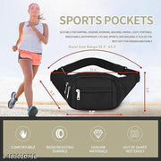 Waist Bag for Men Women - Corss Body Sling Bag for Travel | Travel Pouch Sling Bag | Chest Bag Easy to Carry | Wallet Passport Cards Holder