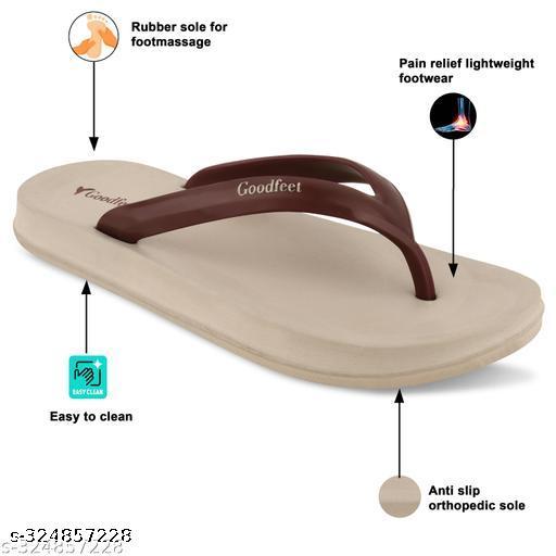 GOODEET| DOCTOR RUBBER SLIPPER/FLIPFLOPS FOR WOMEN| DAILY WEAR SLIPPER