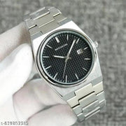 Day n Date Series Men's Green Silver Chain Analog Watches Classic, Attractive, Professional, top-trendy and stylish Analog Watches for Men/boys for office, school use