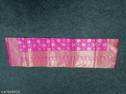 SALE on Banarasi Silk Pink Jacquard Saree With Blouse