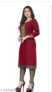 stylelist kurti with work