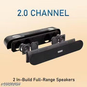 Portable Bluetooth Speaker, 16 Watts, Upto 8h Backup, Dual Drivers + Dual Passive Radiators, Call Function, Bluetooth v5.3 | USB | mSD| AUX, TWS, RGB LED