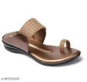 SGR-Unique Graceful Women Latest Trendy Women Heel Fashionable Modern Copper Flats Women Unique Dally Us