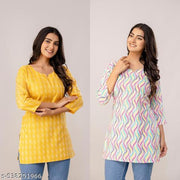 Kurti for women || combo of 2 short kurti