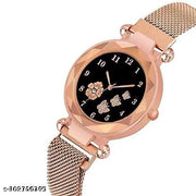 3BF Design Watch For Girls With Magnet Strap
