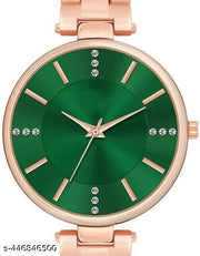 "Analog Women's Watch Stainless Steel Dial Wrist Watches for Women Stylish Belt Ladies Watch - Water Resistant Watches for Girls"