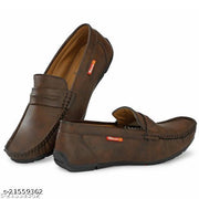 Men's Synthetic Leather Tpr sole Loafers