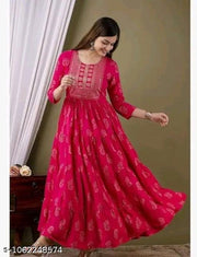 90 GOLD PINK GOWN