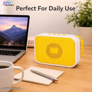 DPM Portable Bluetooth Speaker with Mic, Deep Bass Audio, RGB Glow Effect