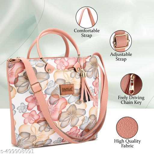 Graceful Stylish Slingbags Luxury High Quality PU Leather Women Shoulder Bag