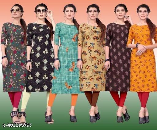 Polyster/Crepe fabric-Fashionable Kurtis