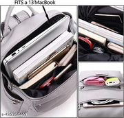 MomsyStore Leatherette Backpacks For Women And Girls