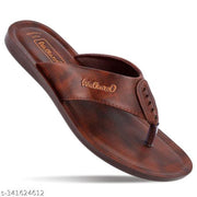 WALKAROO Men Flip-Flopz Daily Wear Soft Casual Chappal|casual footwear men| outdoor slippers for men|regular use  Slipper for men-WG5060 Brown