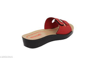 Aerowalk Women Casual Slipper 0402_RED