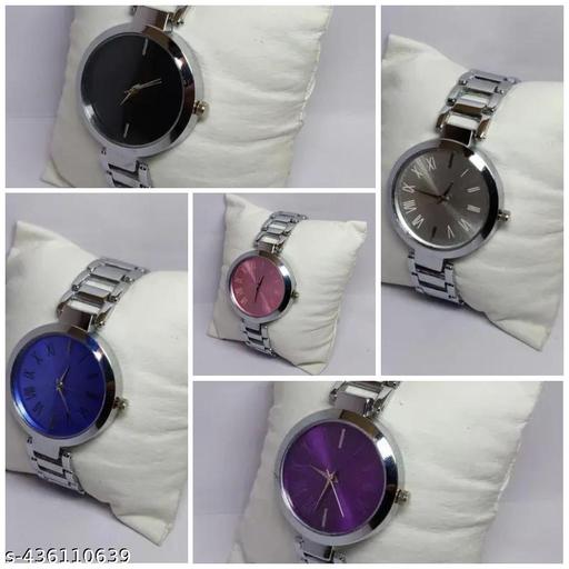 Attractive Women Watches Combo PACK IN 5 COLOR TRENDING PRODUCT