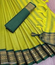 Octa Apparel Silk Party wear Kanjeevaram Soft Silk Maroon Jacquard Saree With Blouse