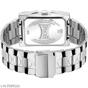 Spencher Square Dial Date & Day Function Analog Watch For Men & Boys