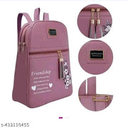 College bag girls school backpack girls designer printed backpack