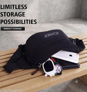 Waist Pack for Travel, Hiking & Sports – Unisex Zip Pouch Belt Bag for Phone