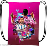 Havencraft Printed Drawstring Backpack Dori Bag Small Bag Gym Bag for Everyday Use 12L Backpack