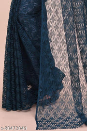 French Net Saree with super clour